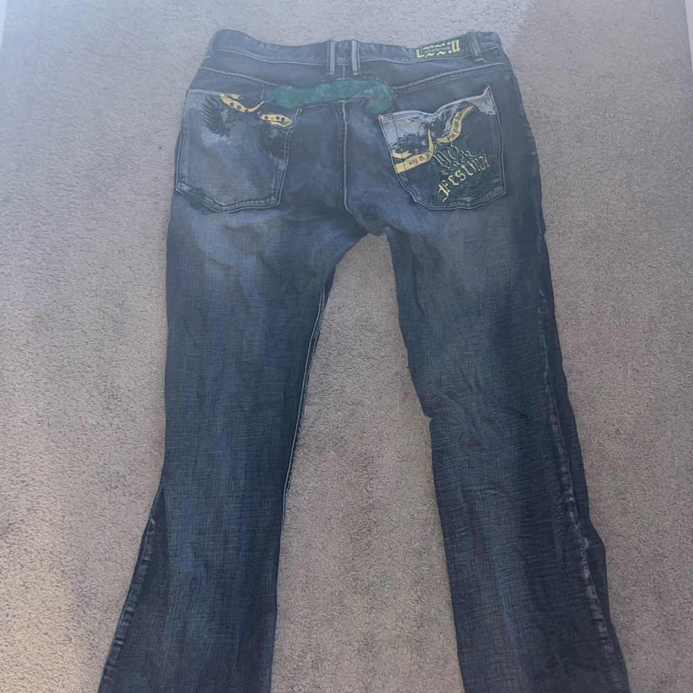 Insane y2k Jesse pinkman style Pepe Jeans Blue Bootcut Denim